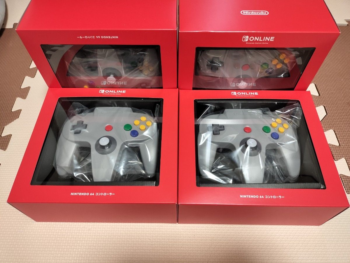 新品未開封 4個セット Nintendo 64 コントローラー Switch www.obn.ba