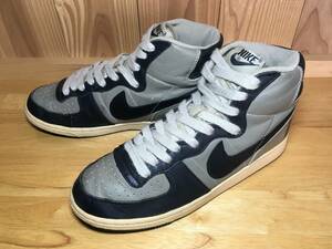 ★NIKE ナイキ TERMINATOR ターミネーター 紺×グレー 2003年製26.0cm 箱付き Used 検 スニーカーVNTG DUNK ダンク AJ1 ジョーダン