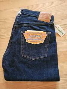 送料込★東洋 SUGAR CANE シュガーケーン　SC42966 66モデル ジーンズ　14oz DENIM 1966MODEL インディゴ　36