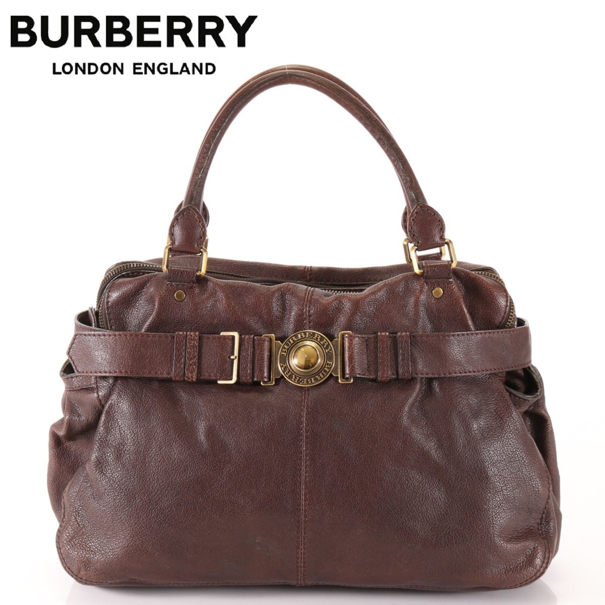 ショッピング大特価 美品 BURBERRY ボストンバッグ ウィンドウペン