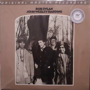 MOBILE FIDELITY 超高音質2LP 45回転盤MONO！Bob Dylan / John Wesley Harding 2016年 MFSL 2-464 180g重量盤！ボブ・ディラン Audiophile