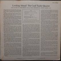 米CONTEMPORARY盤LP！緑金ラベル深溝STEREO！Cecil Taylor Quartet / Looking Ahead! 1959年作の60年代中頃プレス セシル・テイラー_画像3