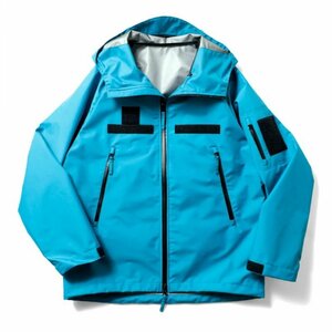  sale SALE new goods HOUSTONhyu- stone nylon Parker shell jacket waterproof waterproof b Liza Tec Breathatec blue group turquoise M