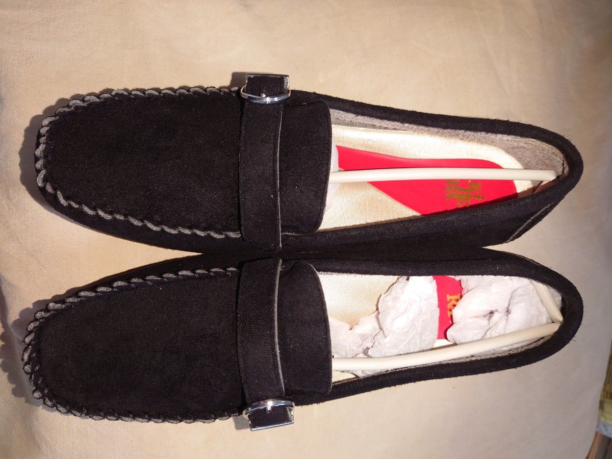トッズ TOD'S ドライビングシューズ 黒 ブラック 23cm 35 1/2