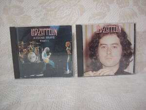 レッド・ツェッペリン LED ZEPPELIN 1980ライヴCD２セット「A CLOSE SHAVE PARAT １＆PARAT ２」LIVE AT THE COLOGNE SPORTSHALLE