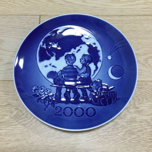 ロイヤルコペンハーゲン ミレニアムプレート　2000年　 ROYAL COPENHAGEN