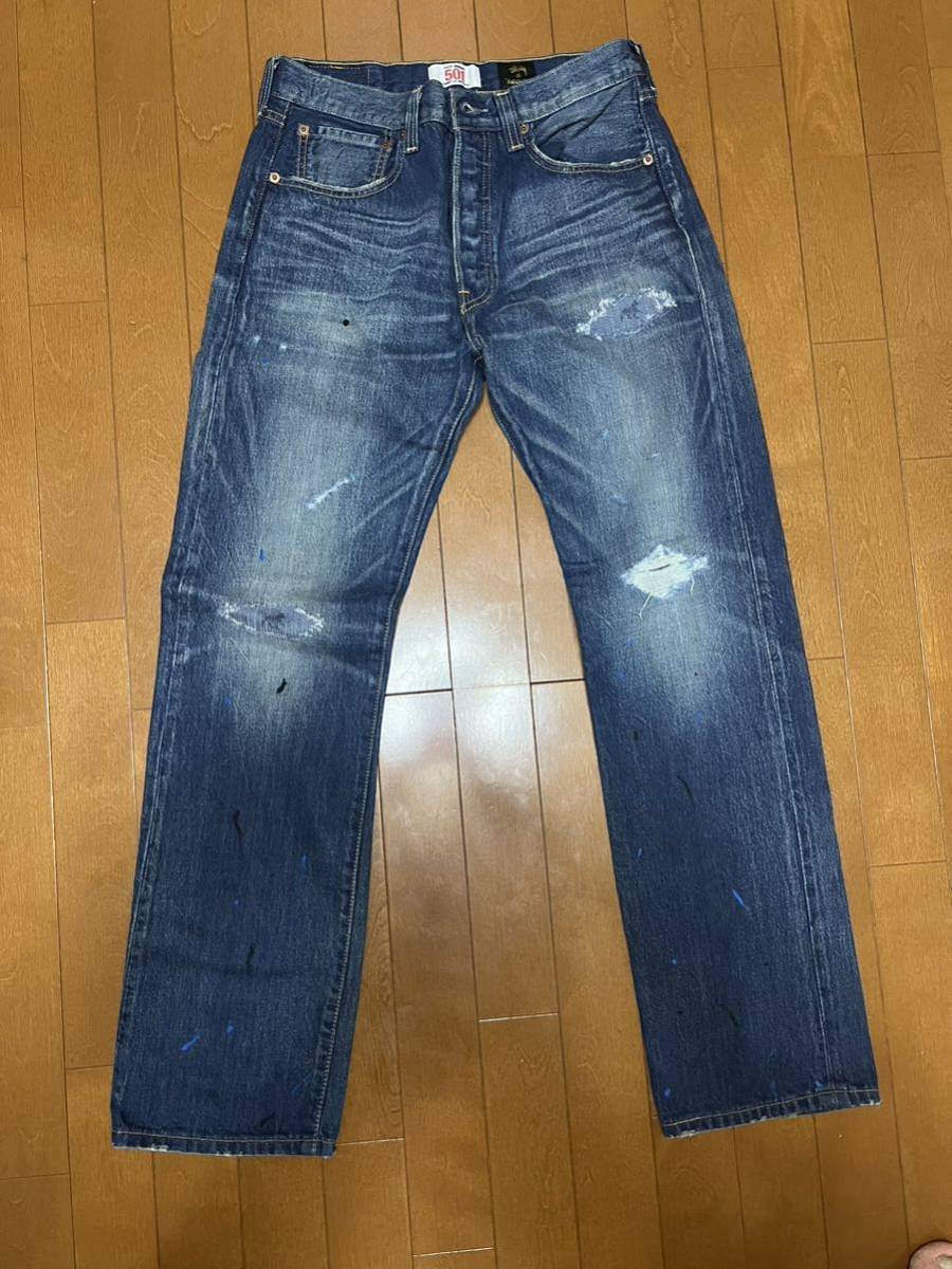ヤフオク! -「stussy levi」の落札相場・落札価格
