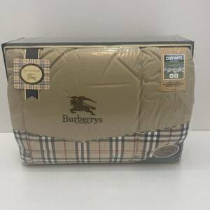 激レア【送料無料】新品未使用/正規品/Burberry/バーバリー/ Burberrys/バーバリーズ/羽毛掛ふとん/布団/ダウン88%/フェザー12%/(0168y）