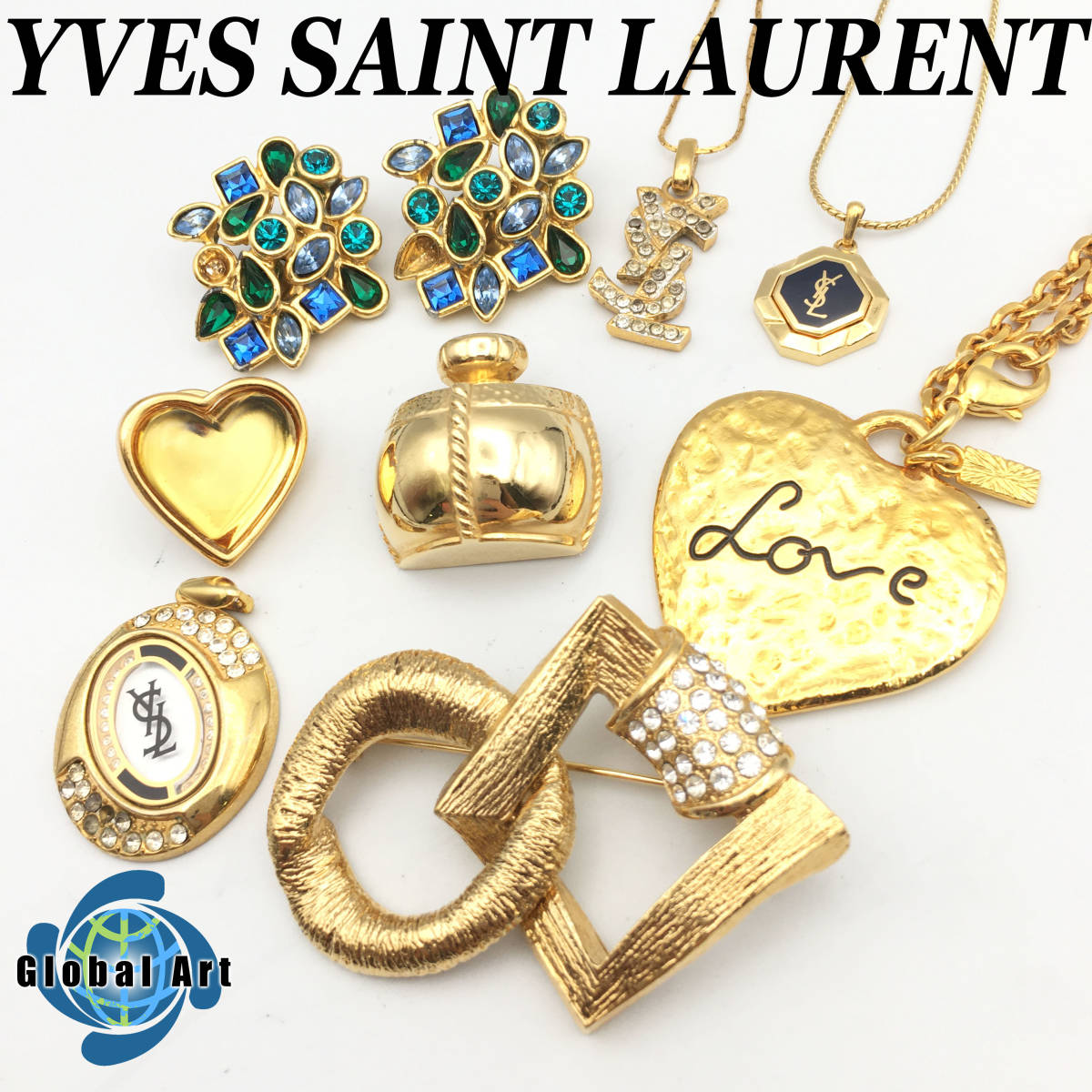 ヤフオク! -yves saint laurent イヤリングの中古品・新品・未使用品一覧
