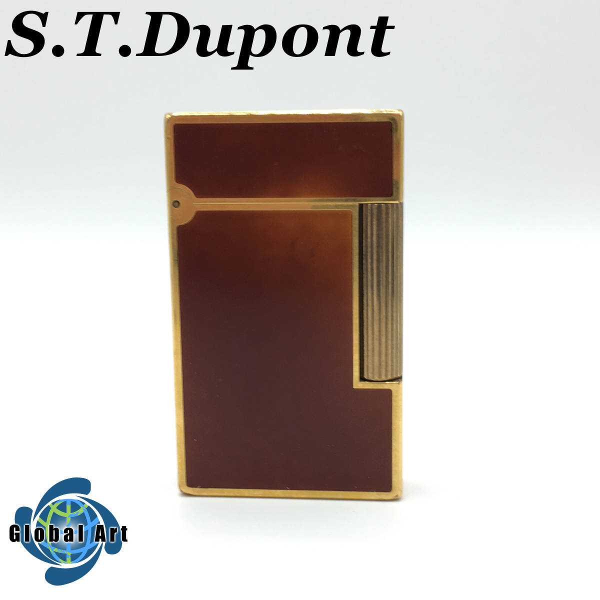 S.T.Dupont デュポン 2ライン ギャッツビー マーブル柄 ロゴ刻印入り 