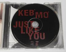 USA盤『Just Like You＊Keb' Mo'』1996年のケブ・モ ★グラミー最優秀コンテンポラリー・ブルース・アルバム賞作品★現行ブルース界重鎮_画像3