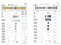 ロレックス ROLEX ブレスレット パーツカタログ R8 完全版2006 + R8 2009新型ブレス追加分 USBメモリ収録_画像5