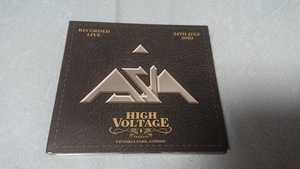 ASIA 「HIGH VOLTAGE 2010」 2枚組CD John Wetton 産業ロック系名盤