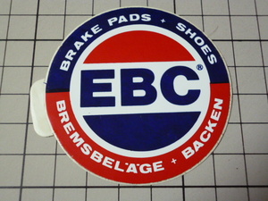 EBC BRAKE PADS ステッカー (63mm) イービーシー ブレーキパッド
