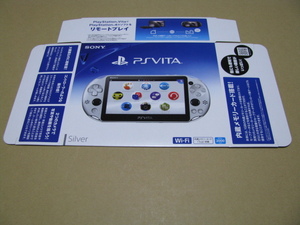 販促物　店頭用箱popのみ PS Vita　シルバー　ps vita silver