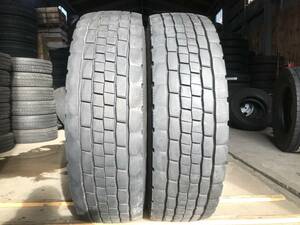 ■TN023■295/80R22.5 153/150J　DUNLOP　SP680【2020年製/オールシーズン】2本セット