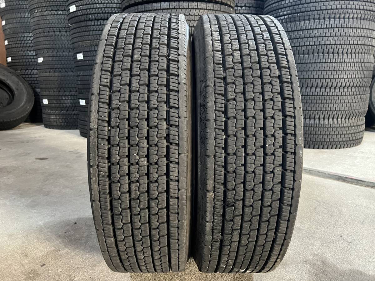 代引き不可】 A639 ブリヂストン 225/90R17.5 再生 4本セット タイヤ