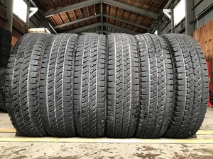 □LM024□215/85R16 120/118L　BRIDGESTONE　W979【2018年製/SNOWバリ山！イボ付！】6本セット