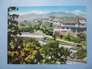 b772兵庫県姫路名所姫路城西の丸展望絵葉書