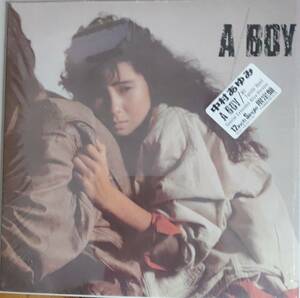 美盤　中村あゆみ　12インチシングル限定盤「A BOY」