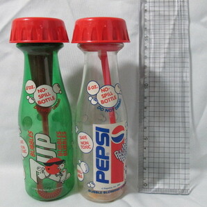 《激レア・50’ｓコレクション》７UP PEPSI セブンアップ ペプシ シャボン玉 ボトル インテリア 置物 小物 ビンテージの画像10