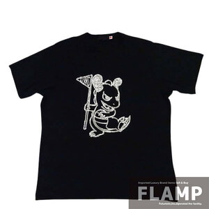 Dance With Dragon ダンスウィズドラゴン COCOTYベア天竺Tシャツ 半袖 サイズ ブラック メンズ【中古】