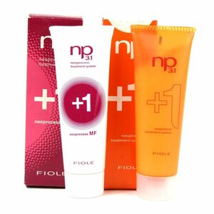 フィヨーレ ヘアトリートメント np3.1 +1 プラス1 ほぼ未使用 箱若干汚れ有 2点セット まとめて 化粧品 レディース FIOLE