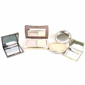  Kanebo other compact mirror / case etc. Rene  sage / Pola other 4 point set together daily necessities make-up tool lady's Kanebo etc.