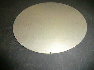 ステンレス304 NO1 ３mm厚 円板 Φ207.8mm（直径）１枚