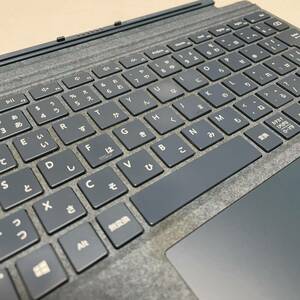 【送料無料】 コバルトブルー Microsoft純正 Surface Pro タイプカバー TYPE Cover キーボード バックライト FFP-00039 model 1725