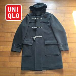 ★【 UNIQLO 】★メンズ シンプル ダッフルコート★サイズM★O584