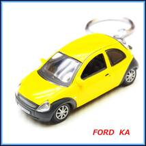 フォード FORD KA ミニカー ストラップ キーホルダー エアロ ホイール マフラー グリル ミラー ライト 車高調 バンパー シート ハンドル_画像3
