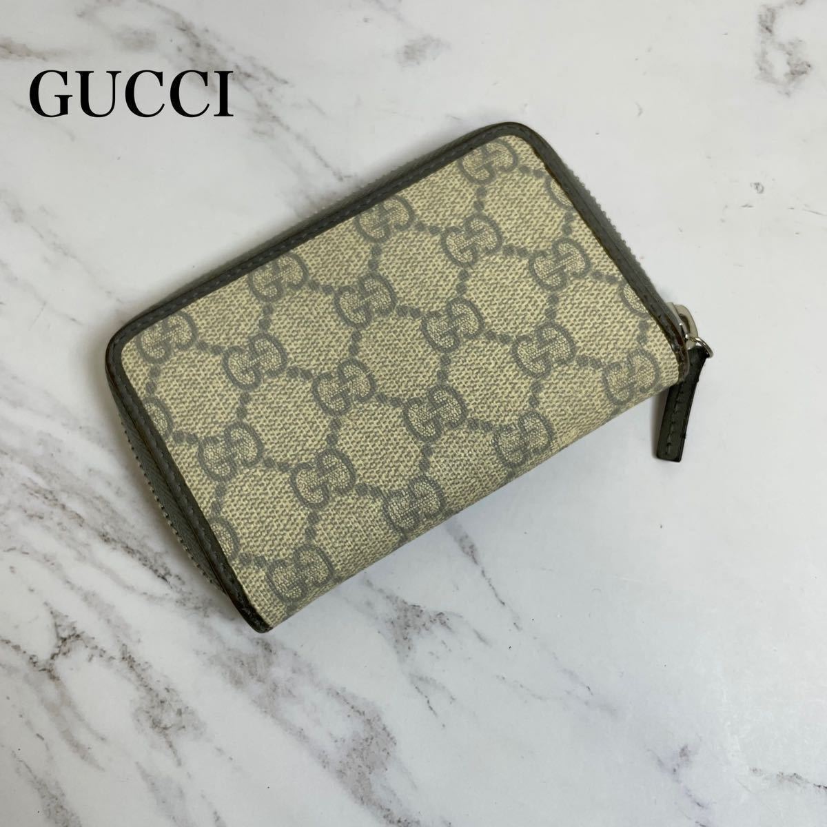GUCCI ミニ財布 GGロゴ コインケース キャンバス 財布 グッチ 配送 www