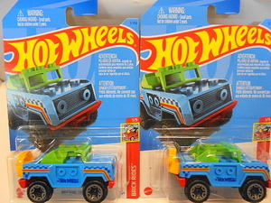 Hotwheels ブリッキング トレイルズ ホットウィール ミニカー 2台セット ブロック