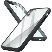 新品　campino iPhone 11 ケース アンチショック 耐衝撃 スリム 薄型 レンズ保護 トープ ブラック クリア 黒_画像1
