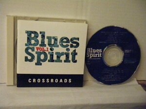 ▲CD VA (ROBERT JOHNSON / LEADBELLY / WILLIE DIXON 他) / BLUES SPIRIT VOL.１ CROSSROADS 国内盤 SONY SRCS-6816◇r50212