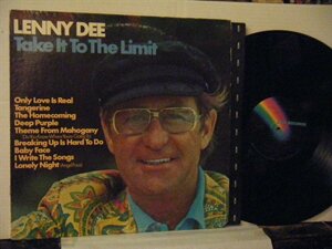 ▲LP LENNIE DEE / TAKE IT TO THE LIMIT 輸入サンプル盤 MCA-2200 ムード◇r50211