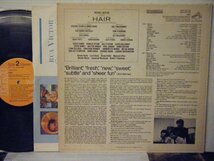 ▲LP OST: HAIR ORIGINAL BROADCAST RECORDING サントラ：ヘアー 輸入盤 RCA VICTOR LSO-1150◇r50211_画像2