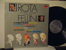 ▲LP NINO ROTA ニノ・ロータ / MUSIC FROM THE FILMS OF FEDERICO FELINI 輸入盤 SILVA SCREEN FILM004 フェリーニ◇r50218_画像1