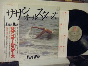 ▲LP サザンオールスターズ / NUDE MAN ヌードマン 帯付 ビクター VIH-28088 ◇r50219