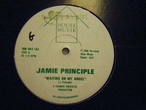 ▲12インチ A: JAMIE PRINCIPLE 「WAITING ON MY ANGEL」 / B:LA FLAVOUR 「MONDOLAY」 輸入盤 HOUSE MUZIK HM-603ハウス◇r50226