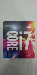 Intel Core i7-7700 breaking the seal ending as good as new 