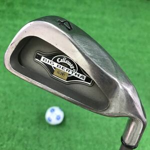 hi761 Callaway キャロウェイ BIG BERTHA USA 4番アイアン 単品 オリジナルカーボンシャフト SUPER JV100 フレックスR 全国送料無料