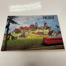PREISER 1969-70 プライザー ミニチュアフィギュア 作品集 ドイツ_画像1