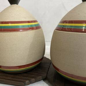 波佐見焼 丹心窯 こま筋 木台付 むし碗 USED Komasuji Lidded Bowl for Steamed Dish Hasami wareの画像7