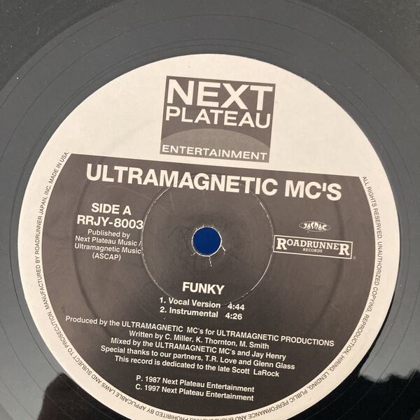 Ultra Magnetic M.C.'s* Funky / Mentally Mad/12