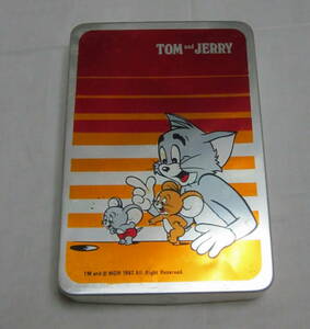  Showa Retro Tom . Jerry алюминиевый . коробка для завтрака ощущение б/у есть 