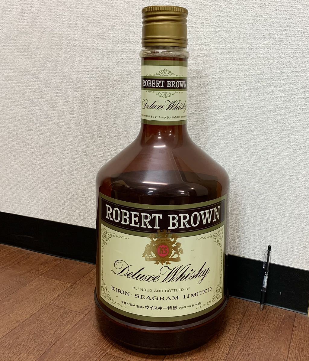 昭和レトロ キリン シーグラム SEAGRAM 特大看板 非売品 ウイスキー 超