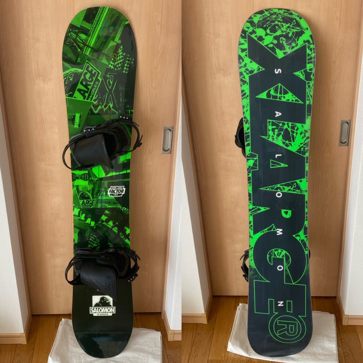 最大5万円OFFクーポン！ SALOMON 156cm メンズスノーボードセット