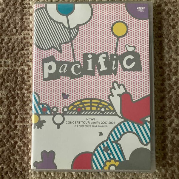 NEWS CONCERT TOUR pacific 2007 2008 THE FIRST TOKYO DOME CONCERT